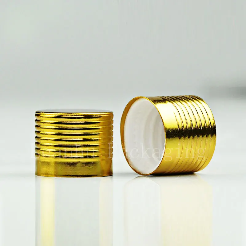 Алюминиевые колпачки для эфирных масел диаметром 18 мм стеклянная крышка