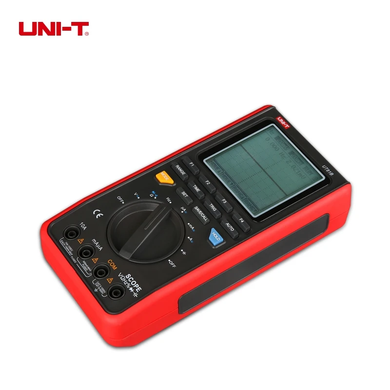 UNI T UT81B UT81C ручной ЖК дисплей Сфера цифровой mutltimeter Scopemeter частота дискретизации в