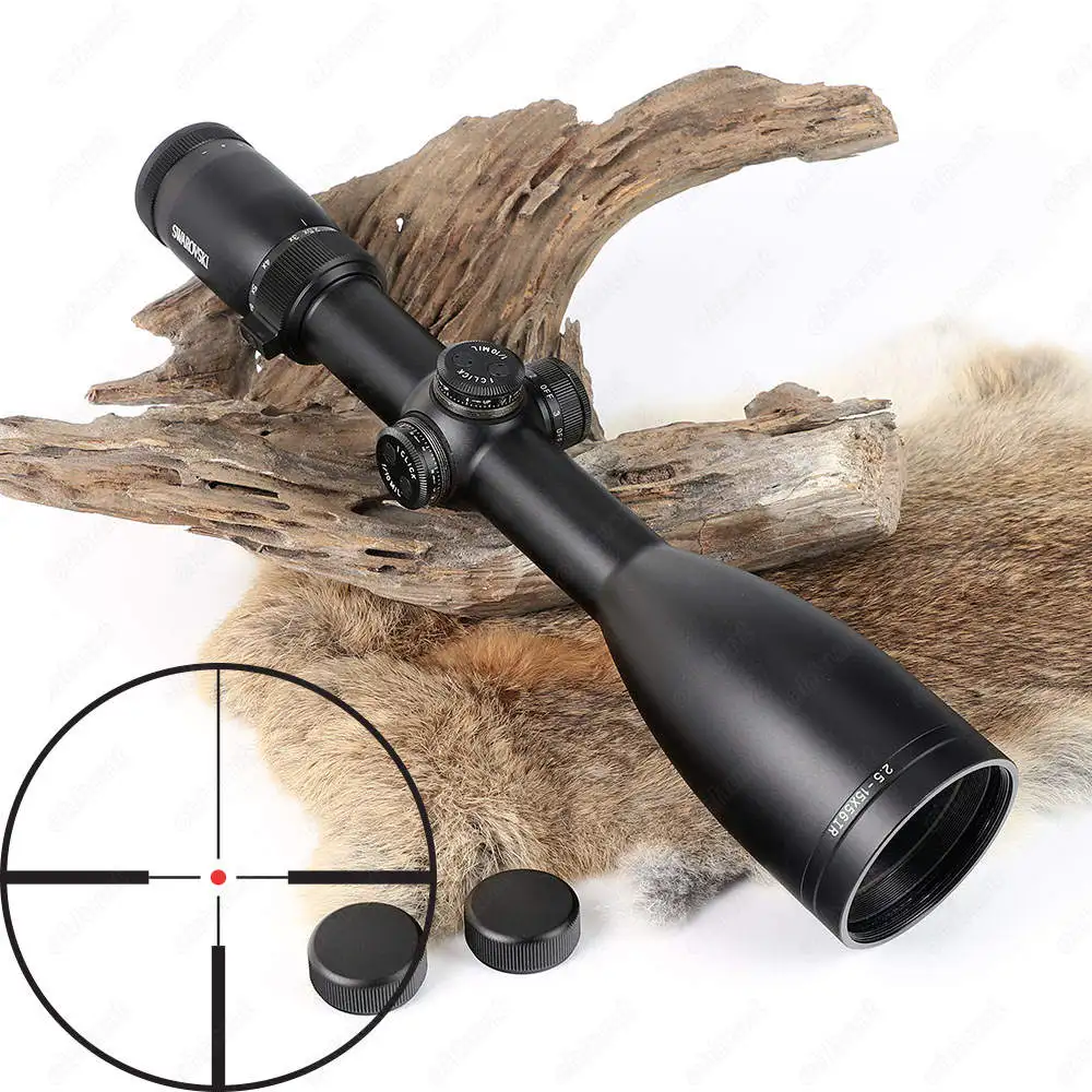 Hunting Swarovskl 2.5-15X56IR Full Size Riflescope Red Mil Dot Optical Sights Glass Etched Reticle Shooting Rifle Scope | Спорт и