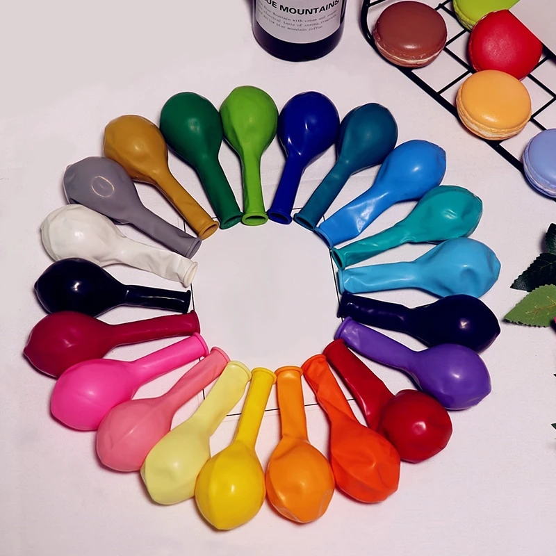 50 шт. матовые латексные воздушные шары гирлянды декоративные вечерние для