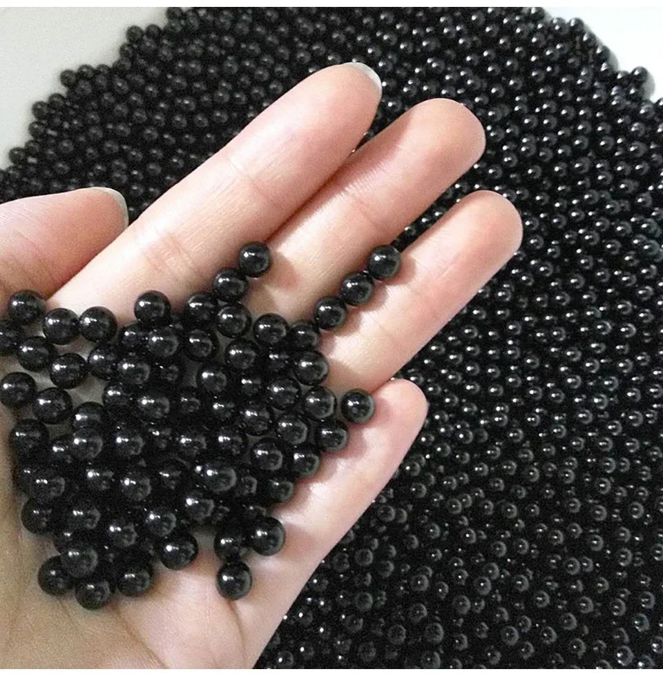 380 шт бусины для слаймов DIY аксессуары наполнитель Кристальные частицы грязи имитация жемчуга без отверстий DIY Ювелирные изделия поставки слаймов 4 мм