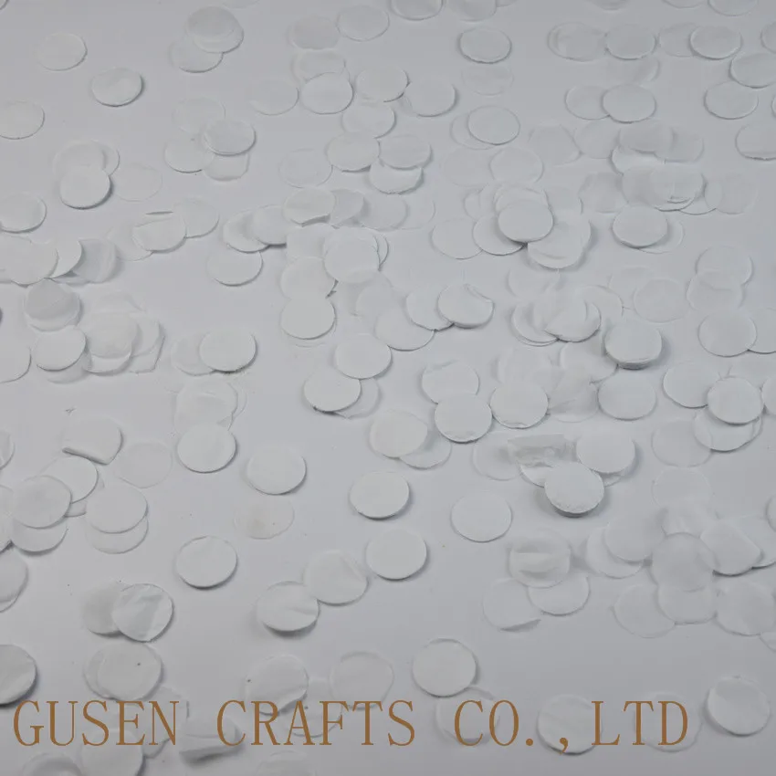 1500 круглая фотография конфетти белая Романтическая свадьба|tissue paper confetti|paper