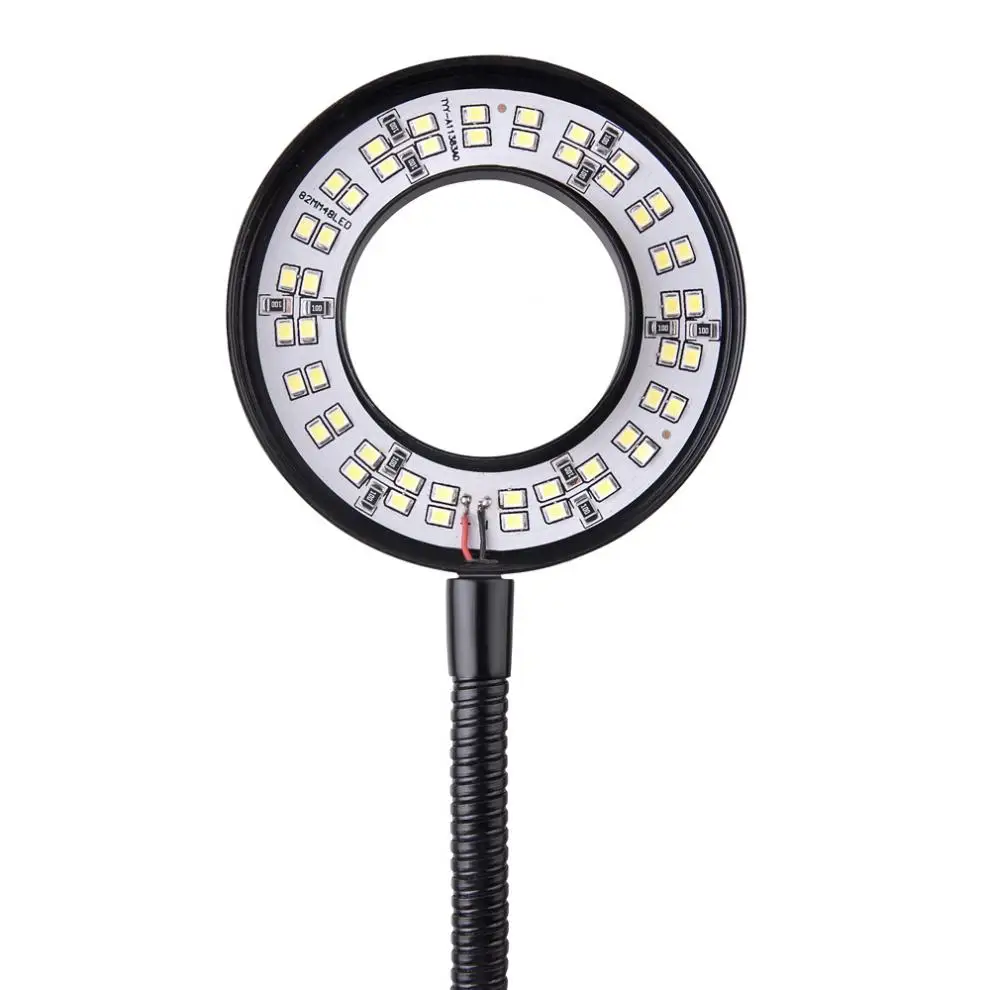 60 LED Desk Light Lamp Clip on Table Reading Computer PC Smart Touch Dimmable 360 Adjustment for Bedroom Office | Лампы и освещение