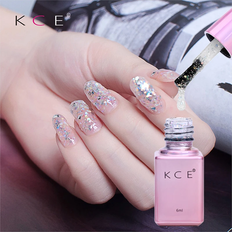 Гель-лак для ногтей с блестками лак фототерапия лазер оптовая торговля. genailish |