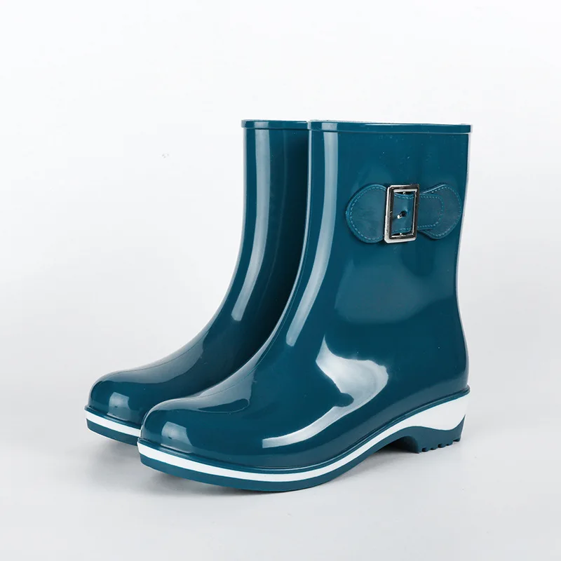 Женские Водонепроницаемые ботинки мартинсы теплые Нескользящие из хлопка для