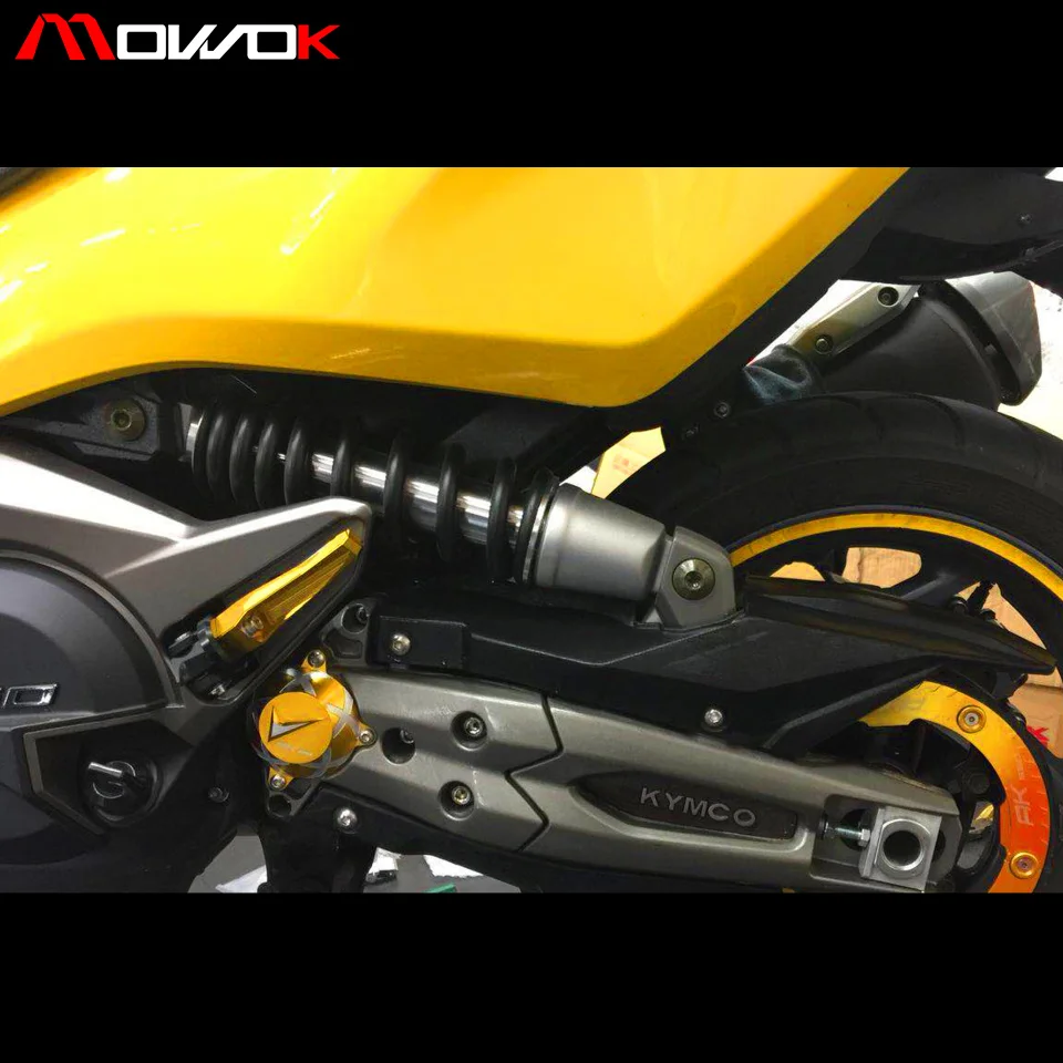 

Motorcycle Accessories For KYMCO AK550 2017 2018 ak550 CNC Frame Hole Cover Front Drive Shaft Guard protector
