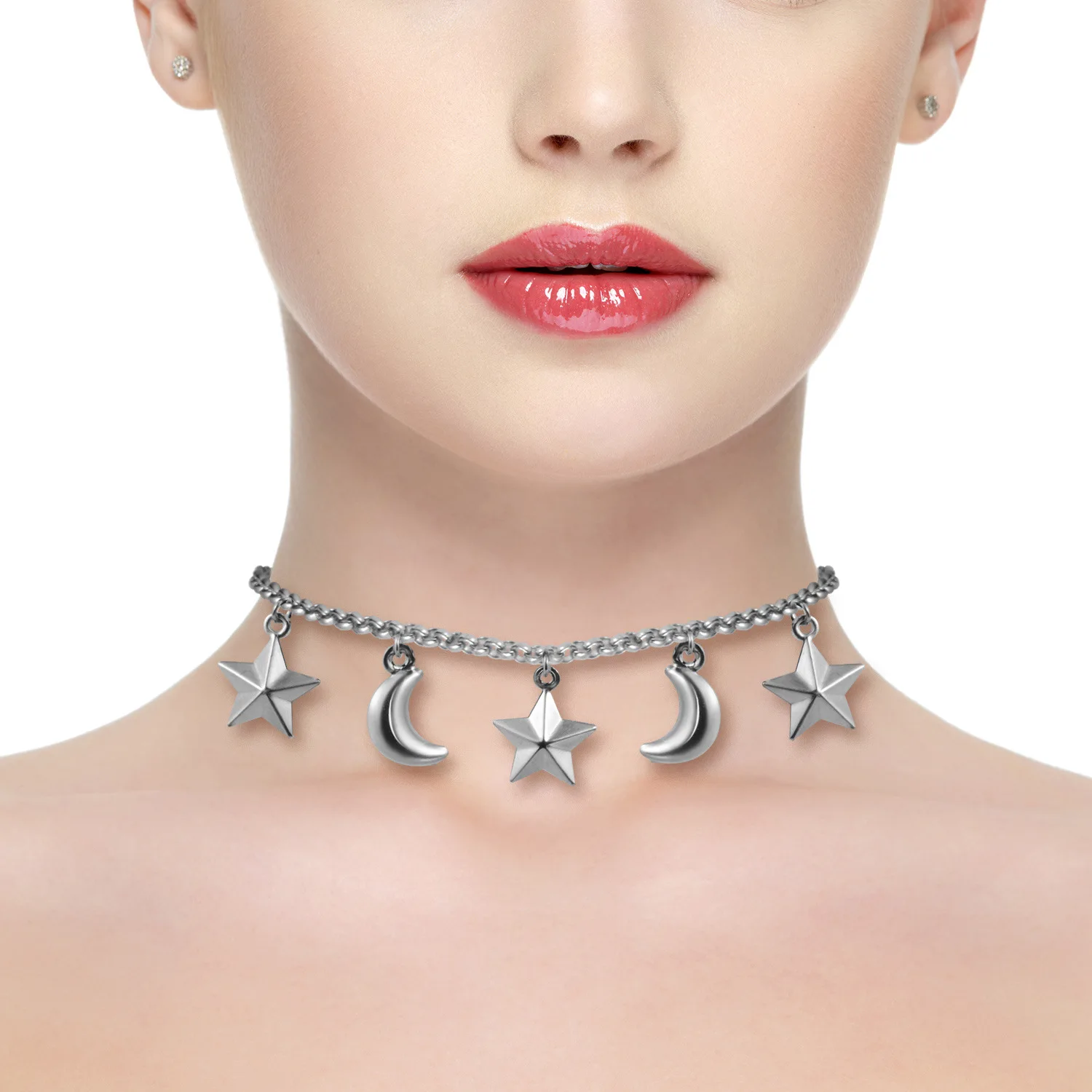 Новое ювелирное изделие из нержавеющей стали модное женское ожерелье со звездой