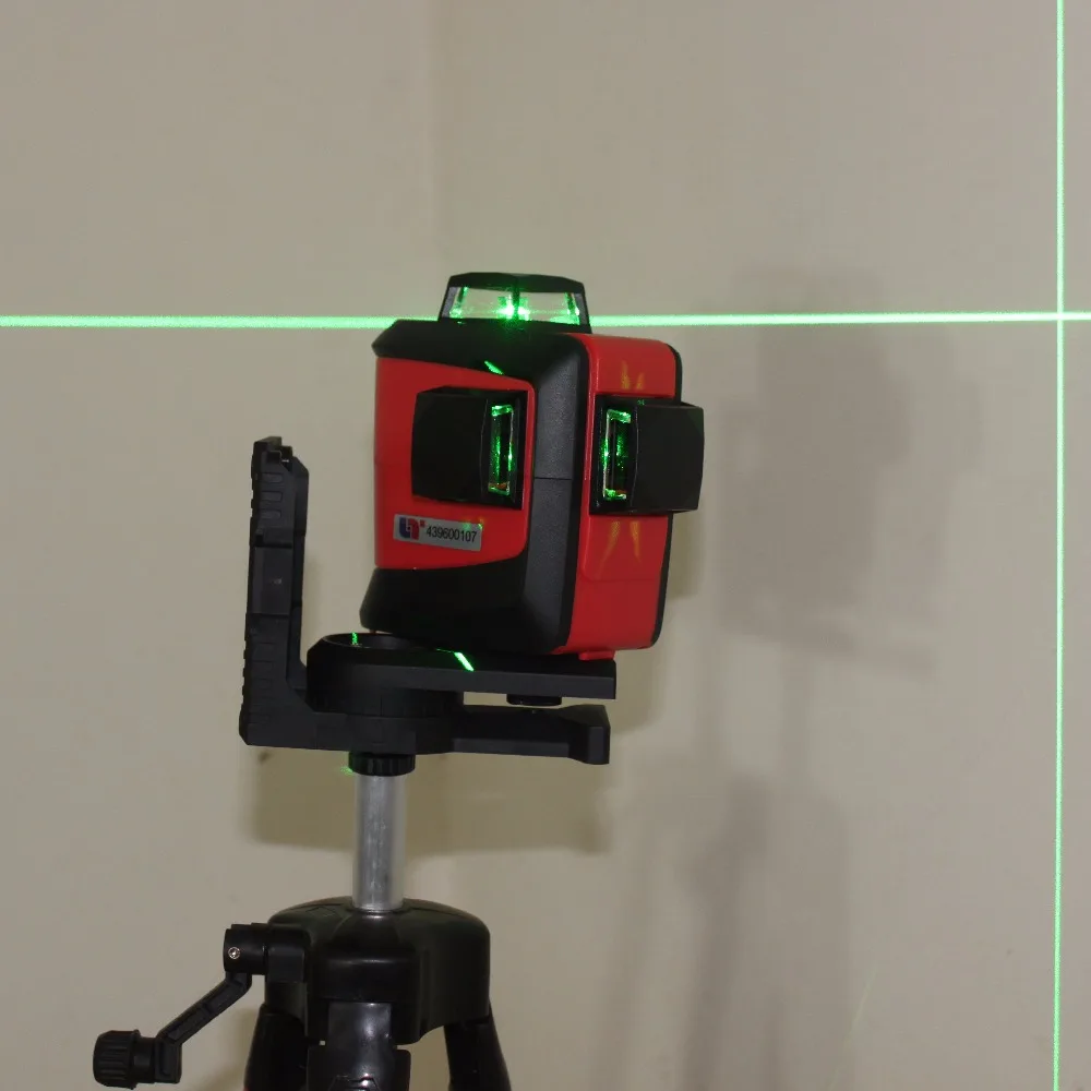 Новый самонивелирующийся зеленый лазерный 3D уровень Leter горизонтальный и