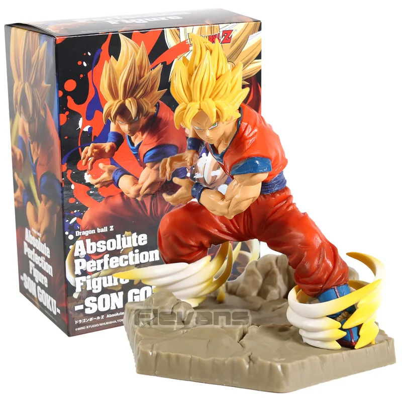 Goku box Dragon Ball Z APF Super Saiyan Son Goku/Vegeta/Future trunks ПВХ Коллекционная Фигурка DBZ фигурка игрушка - Цвет: Goku box