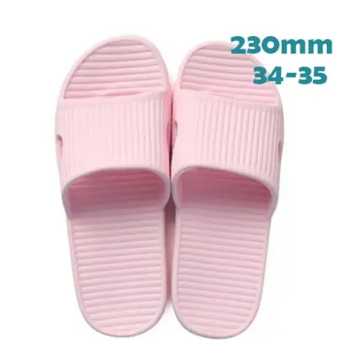 Pink 230mm Xiaomi youpin/тапочки; мягкие женские, мужские, детские сандалии; нескользящие домашние тапочки для душа; Детские повседневные тапочки для семьи - Цвет: Pink 230mm
