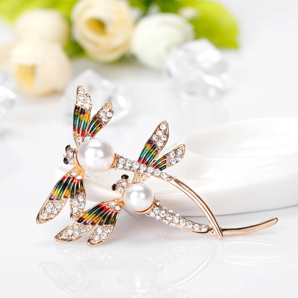 Danbihuabi брошь бабочка Значки для одежды булавки со стразами и броши женщин