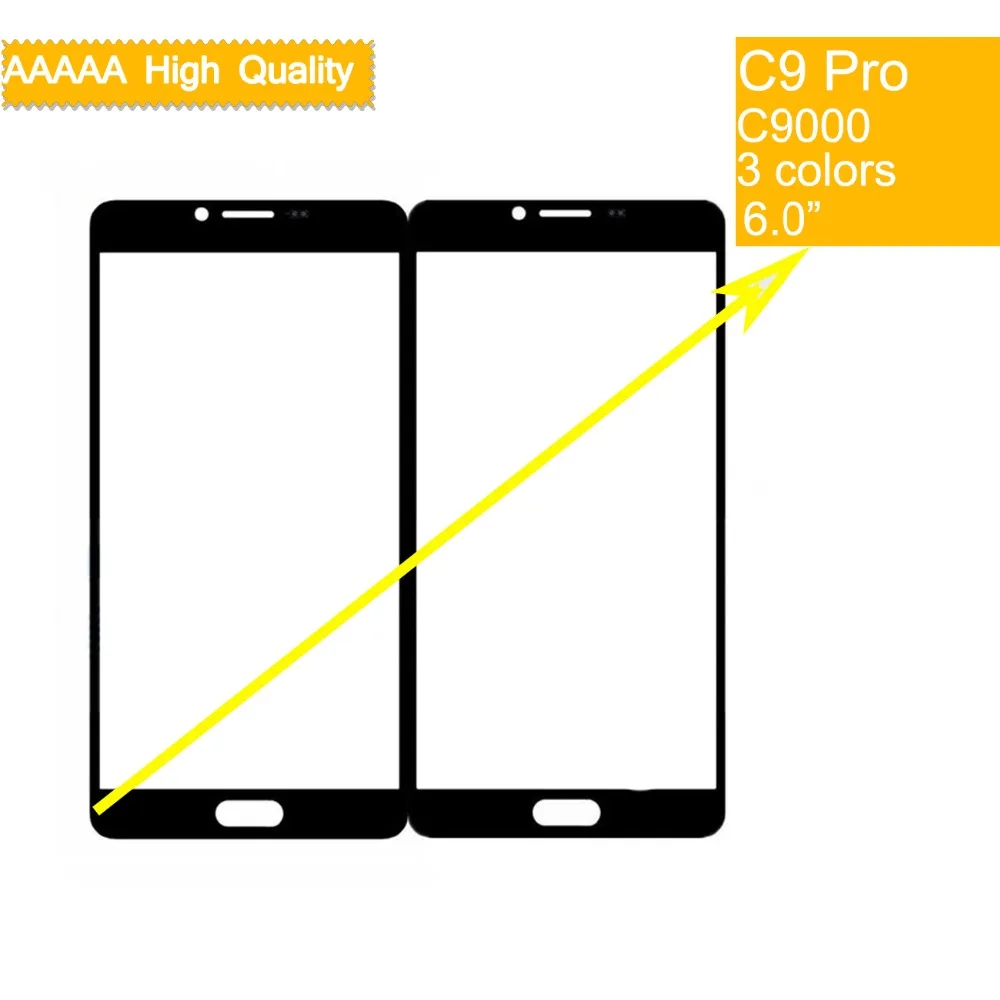 Сенсорный экран для Samsung Galaxy C9 Pro C9000 C9Pro сенсорный передняя панель стеклянная