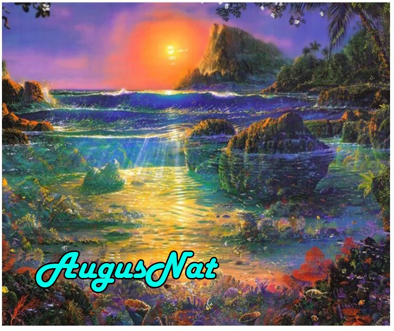 Алмазная 5d мозаика с изображением морского мира по номерам | Дом и сад