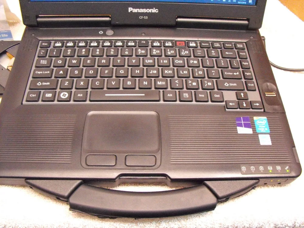 Ноутбук Panasonic Toughbook CF 53 CF-53 жесткое поле ядро i5-2520M-3320M 3340M ядро i7-3520M ram 4 Гб/8 ГБ полностью прочный MK 2