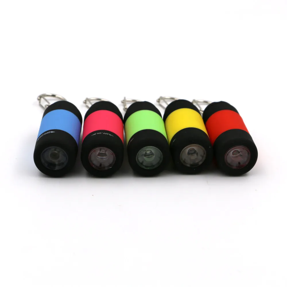 KHLITEC светодиодный мини-фонарь 0,3 W 25Lum USB Перезаряжаемые светодиодный фонарь лампа брелок мини фонарь яркий светильник светодиодный вспышка светильник