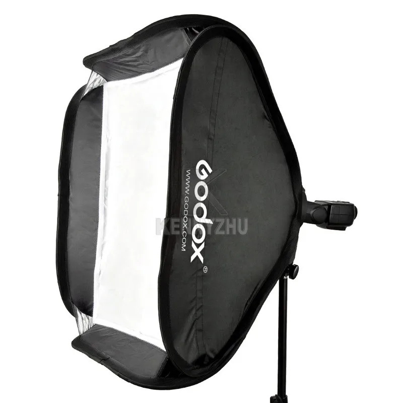 Godox 40*40 см/50*50 см/60*60 см/80*80 см софтбокс для вспышки+ s-образный кронштейн Bowens S Mount Holder Speedlite Adapter