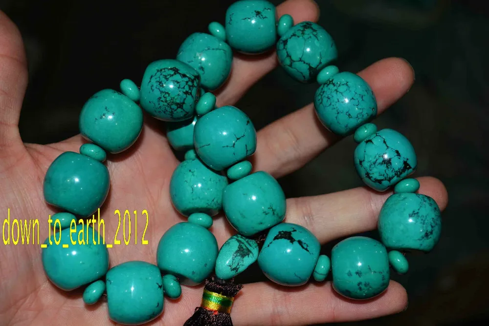 Ювелирные изделия 001123 колье в тибетском стиле Бирюзовый мала беспокойтесь о