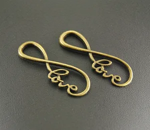 10 шт. бронзовая буква 