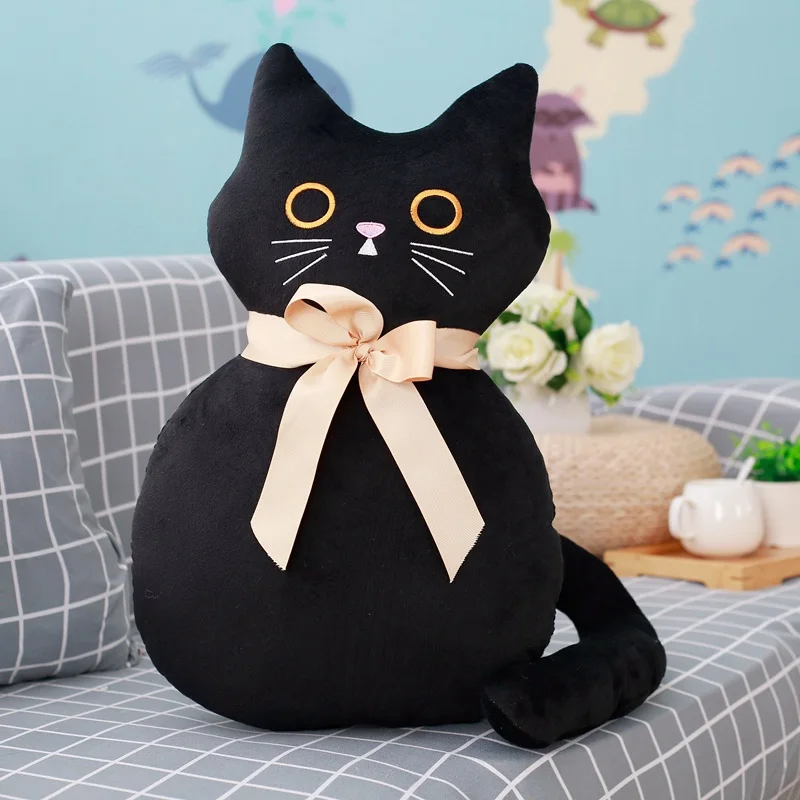 1 шт. 53 см Kawaii кошка плюшевые подушки мягкие мультфильм животных, игрушки для кошек диван Спальня Подушка Дети Рождество День рождения best подарок