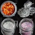Bling из чистого серебра тени для век Блеск влажные Пресс Косметика с блестками порошок мелкие блестки фиолетового цвета, 3g, с функцией N19