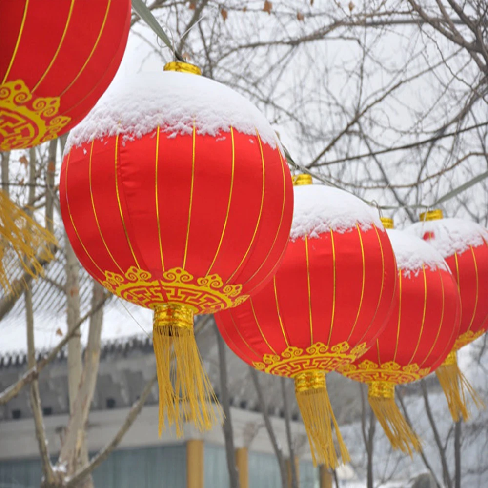 1 шт. китайский новогодний фонарь традиционный свадебный декоративный декор для