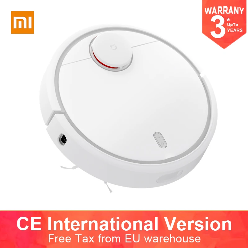 Глобальная версия робот XIAOMI пылесос Роботизированный умный планируемый приложение управление Авто Зарядка LDS сканирование для дома