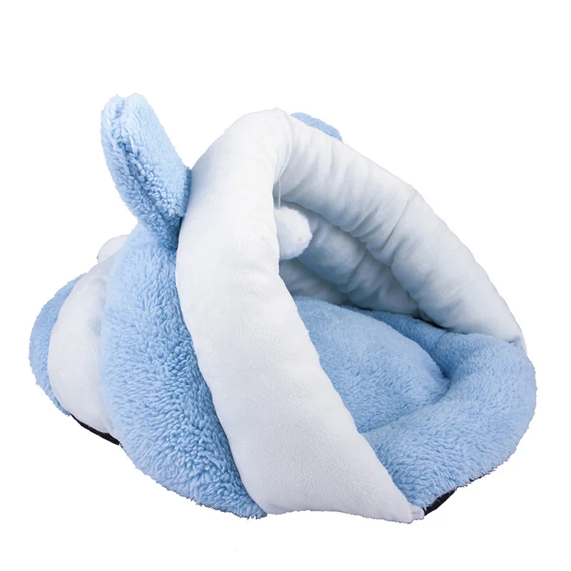 Мягкий флисовый коврик для домашних животных зимнее теплое гнездо домашнее