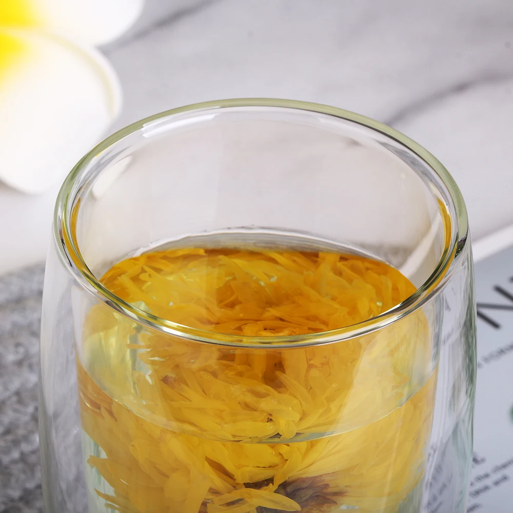 Стеклянная чашка с двойными стенками для пива виски шампанского кофе бокал вина