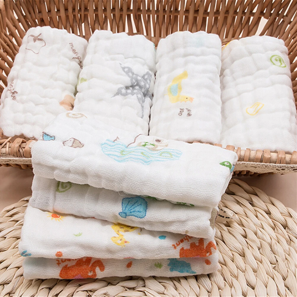 Baby Child Feeding Wipe Cloth Soft Cotton Handkerchief Infant KidsTowel Newborn Washcloth | Детская одежда и обувь