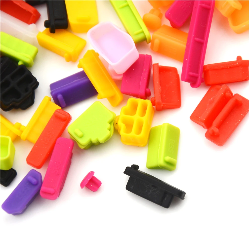 2 комплекта 13 шт./компл. силиконовая Пылезащитная заглушка для ноутбука