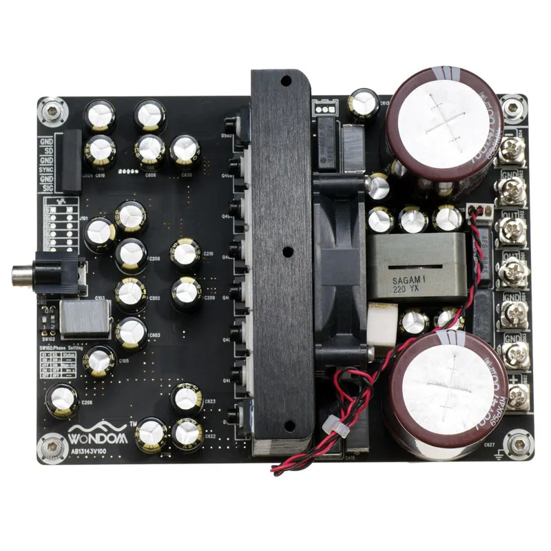 G-032 2000 Вт Hi-Fi Класс D Цифровой Усилитель мощности доска сабвуфер высокой мощности костюм для сцены и KTV