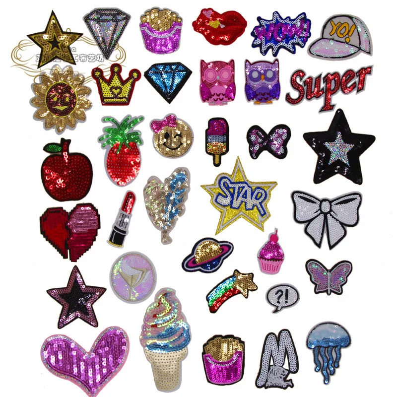 1 шт. Корона Сова узел для губ Футболка с принтом мороженого блестки аппликация