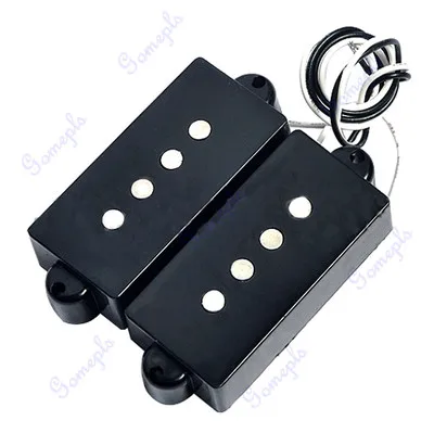 

Black 4 String Noiseless Pickup Set For Precision P Bridge Bass Pickup Set