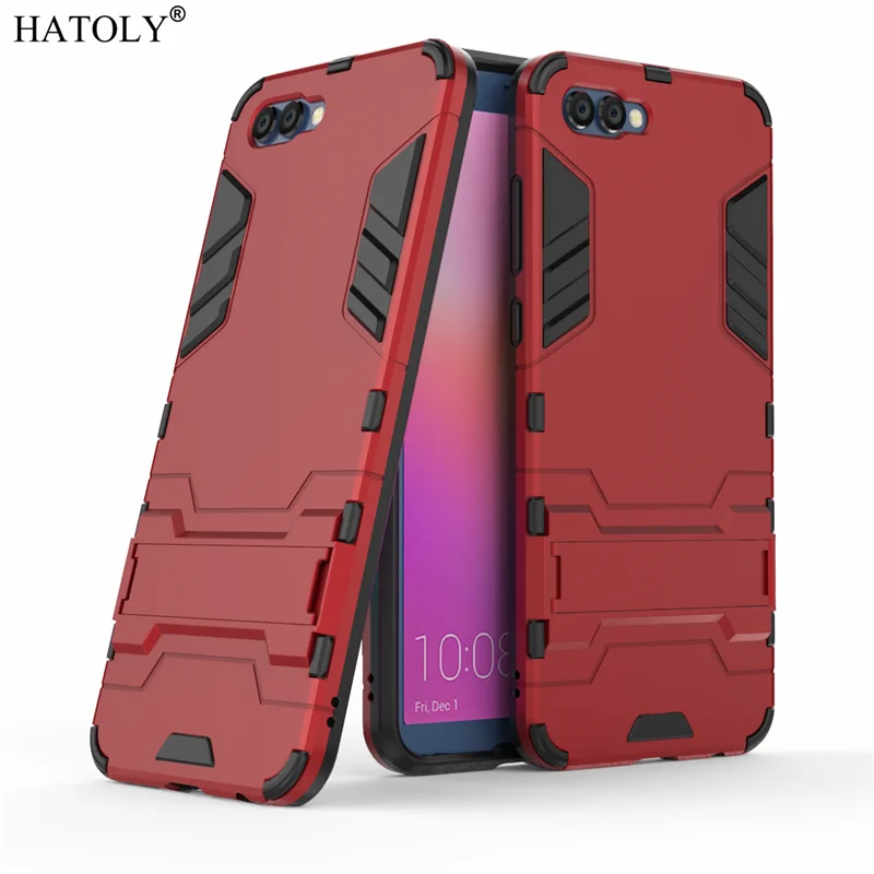 Чехол HATOLY для Huawei Honor V10 противоударный силиконовый резиновый чехол V10|Бамперы| |