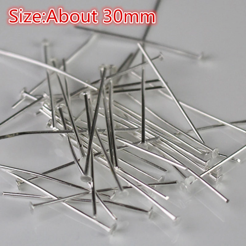 30 мм 40 золото серебро позолоченный металлический шар голову прямо волна контакты