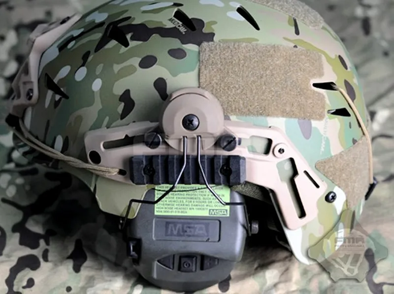 Z Тактический Z-TAC Airsoft EX шлем рейку адаптер Набор для MSA Peltor гарнитура Sordin аксессуары Softair адаптер для наушников