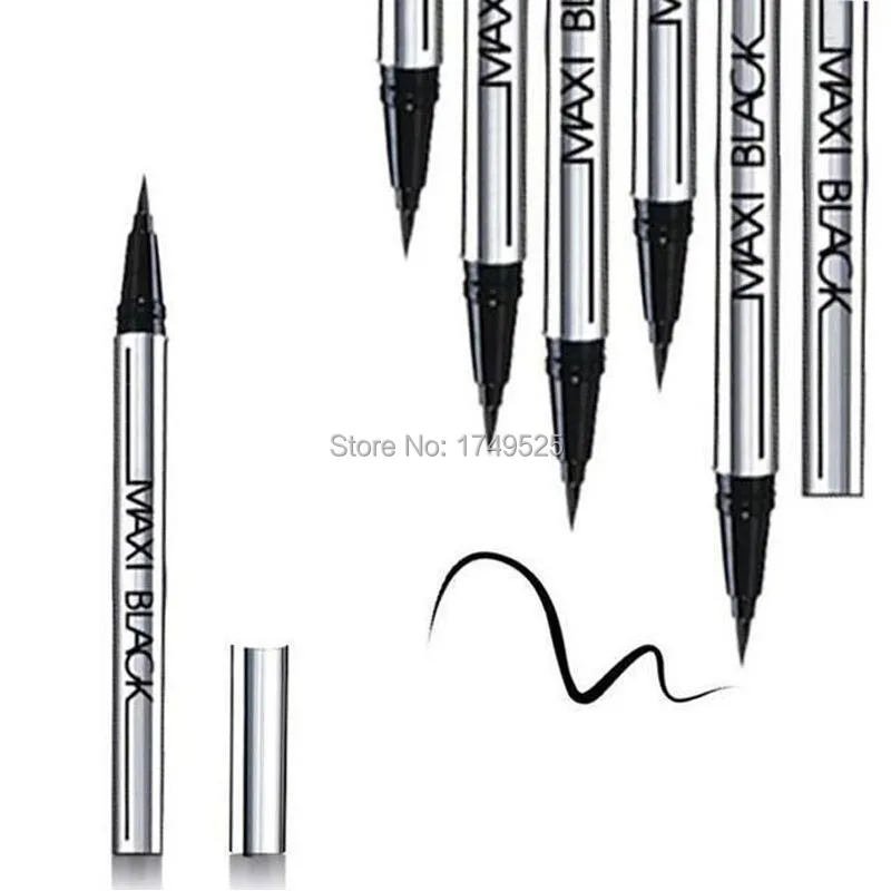 Liner Pencil 1 шт. Горячая Ultimate Черный жидкая подводка длительное Водонепроницаемый глаз Liner Pencil Ручка Хороший макияж Косметические средства
