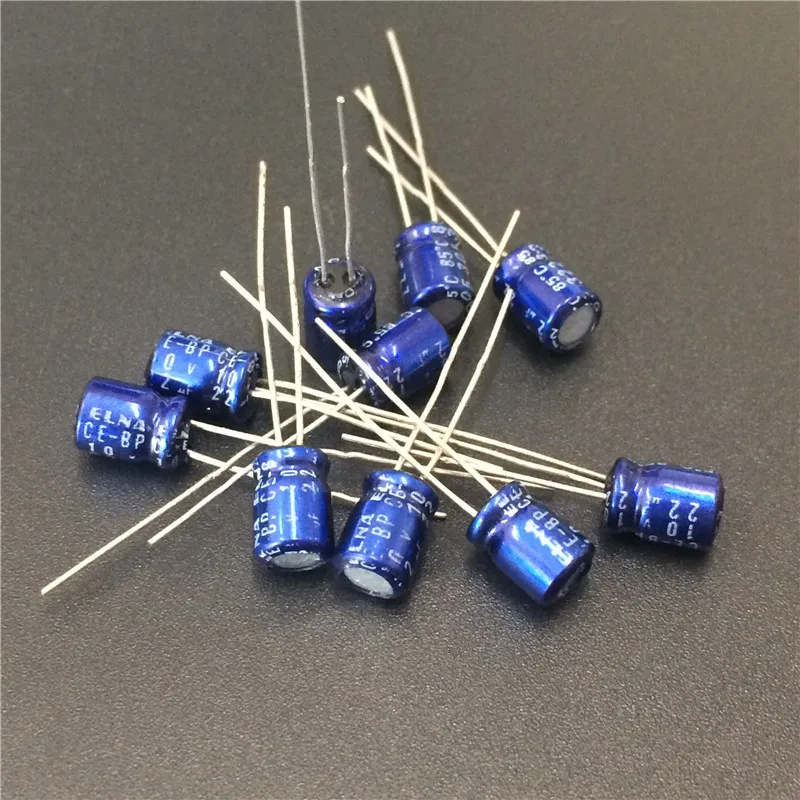 10 шт. 22 мкФ 10В ELNA CE BP 5х7 мм 10в22мкф биполярный аудио конденсатор|audio capacitor|22uf 10vbipolar