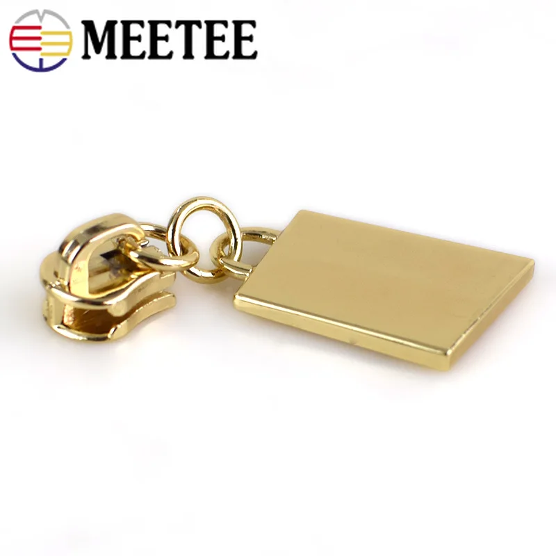 5Pcs 5# Metal Zipper Sliders For Zippers Bags Shoes Clothing Head Zip Repair Kit DIY Garment Accessories KY824 | Дом и сад