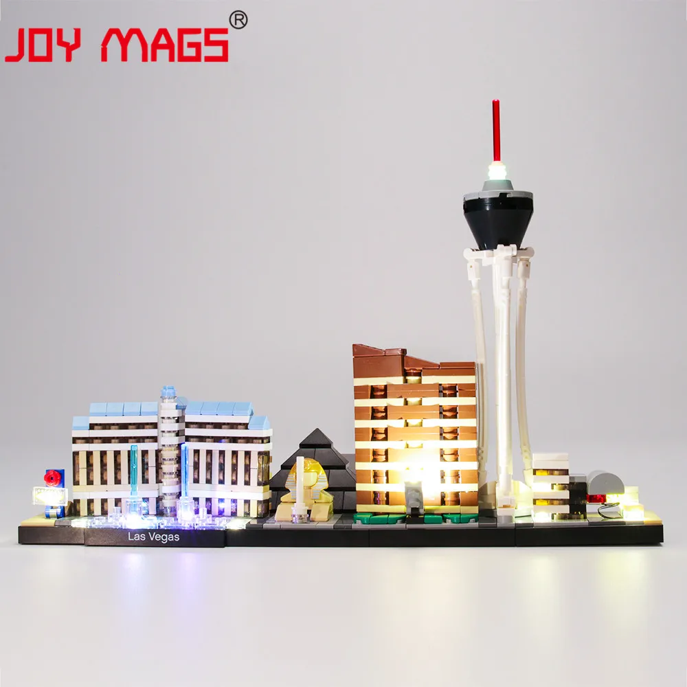 Комплект светодиодсветильник JOY MAGS для архитектуры Лас-Вегаса 21047 (модель в