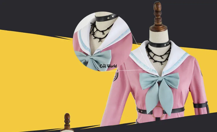 Danganronpa V3: Killing Harmony Iruma Miu моряк костюм Школьная Форма Топы юбка наряд игры костюмы для косплея