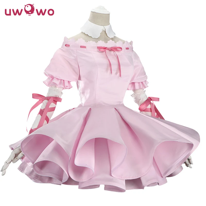 UWOWO Shugo Chara косплей костюм Ангел розовое платье униформа девочка для Хэллоуина