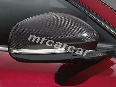 Углеродного волокна боковые зеркала заднего вида зеркало крышки для Jaguar F-Тип купе 2-двери 2013