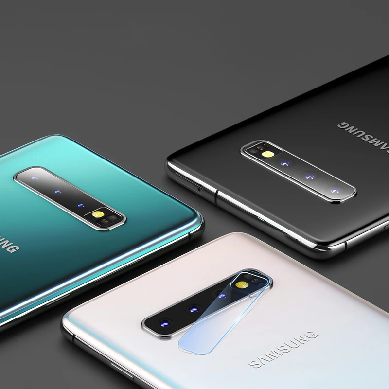 Закаленное стекло для объектива камеры Samsung S10 Plus защита экрана задняя камера