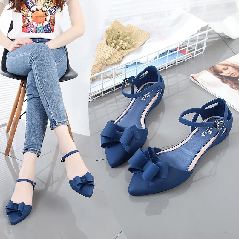 SAILING LU/летние прозрачные сандалии женская пляжная обувь на низком каблуке с