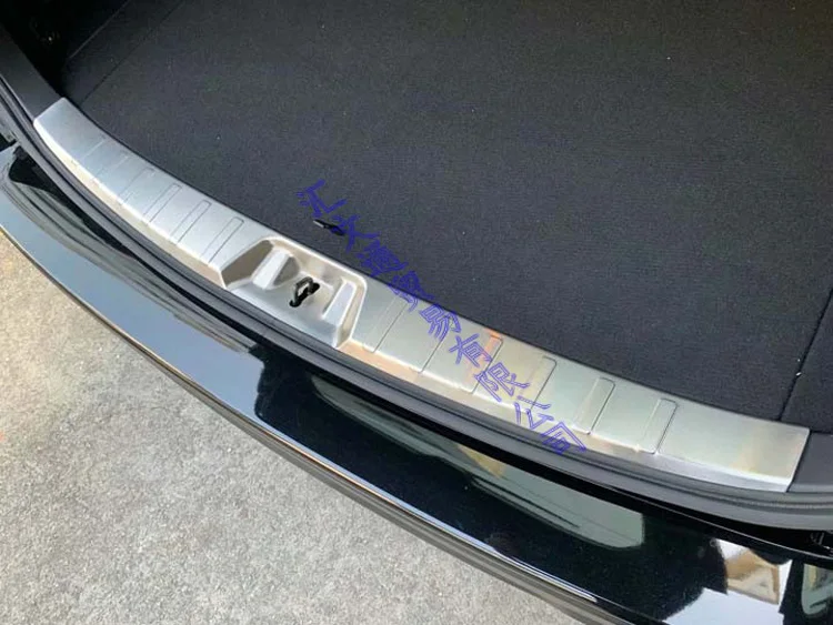 Для Subaru Forester SK декоративные аксессуары серебряная задняя защитная накладка на багажник Накладка на порог