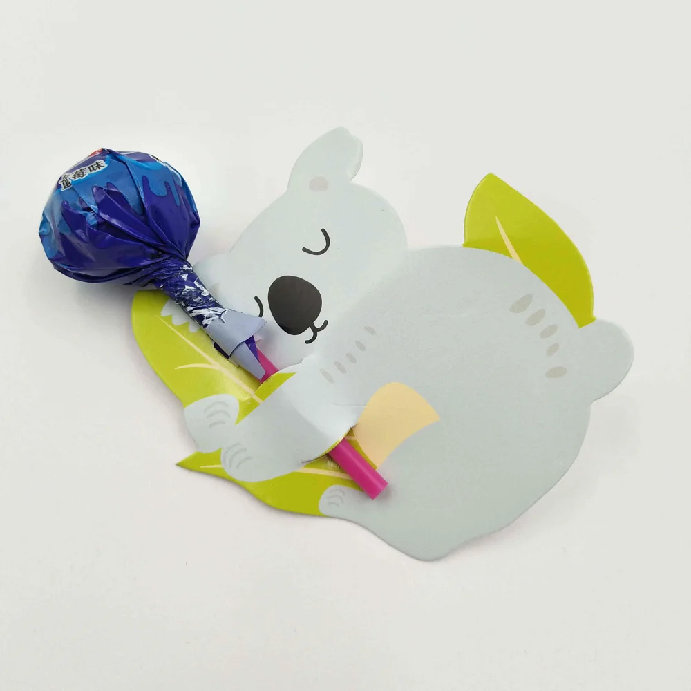 blue bear 50/25 шт милые бумажные Пригласительные открытки Санта-Клаус/Снеговик/пингвин, рождественский подарок, посылка, Декор - Цвет: blue bear