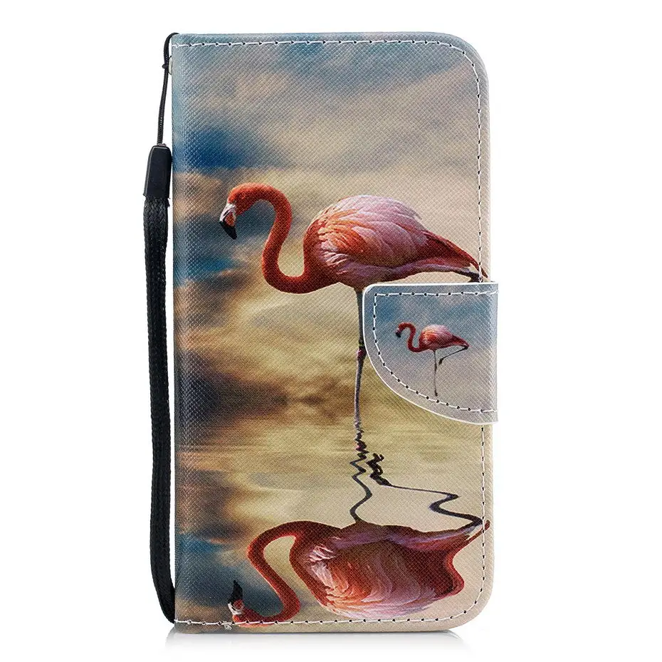 Кожаный чехол-книжка для Samsung Galaxy S10 S10e S6 S7 S9 S8 Plus Edge A3 A5 A7 A8 J3 J5 J7 2017 2018 Note9 чехол