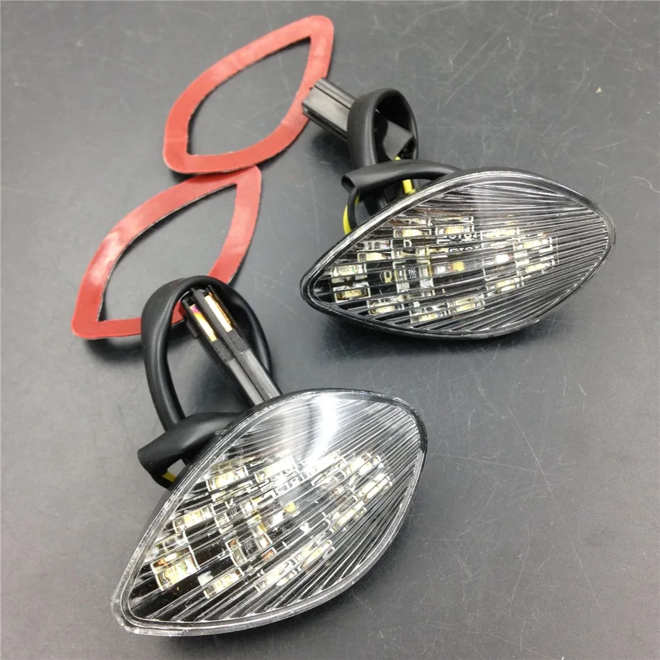 Aftermarket мотоциклетные части евро светодиодный заподлицо поворотник для 2004 2005 CBR 1000 RR CBR1000RR прозрачный