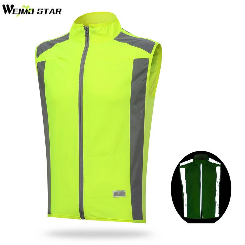 Велосипедный жилет Weimostar Windvest велосипедный без рукавов светоотражающий мужской